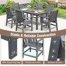 Set of 2 Patio Dining Chairs with Wide Armrests by LJGDeals