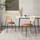 Set of 2 Rattan Dining Chair with Metal Legs by LJGDeals