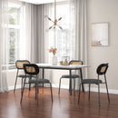 Set of 2 Rattan Dining Chair with Metal Legs by LJGDeals