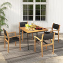 Set of 2 Stackable Outdoor Wicker Dining Chair by LJGDeals