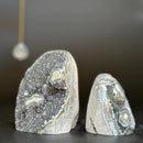 Set of 2 Sugar Amethyst Clusters