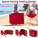Adjustable Tanning Chaise Lounge Set of 2 with Face Hole by DirectDeals