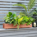 Wooden Raised Garden Bed Planter Box Set of 2 - Brown by LJGDeals