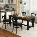 Set of 2 Wooden Dining Chair with Rubber Wood Legs for Restaurant by LJGDeals