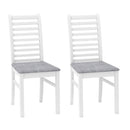Set of 2 Wooden Dining Chair with Rubber Wood Legs for Living Room by LJGDeals