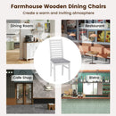 Set of 2 Wooden Dining Chair with Rubber Wood Legs for Living Room by LJGDeals