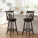 Counter Height Bar Stools Set of 4 with Swivel Seat by LJGDeals