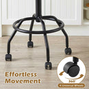 Swivel Bar Stool with Backrest - Height Adjustable by DirectDeals