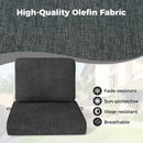 Set of 4 Outdoor Patio Cushion Set with Removable Covers by DirectDeals