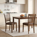 Upholstered Dining Chairs Set of 4 with Rubber Wood Frame by LJGDeals