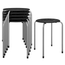 Set of 6 Portable Plastic Stack Stools by LJGDeals