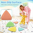 Set of 11 Stepping Stones for Kids Non-Slip Balance Stones with Storage Bag
