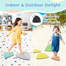 Set of 11 Stepping Stones for Kids Non-Slip Balance Stones with Storage Bag by LJGDeals
