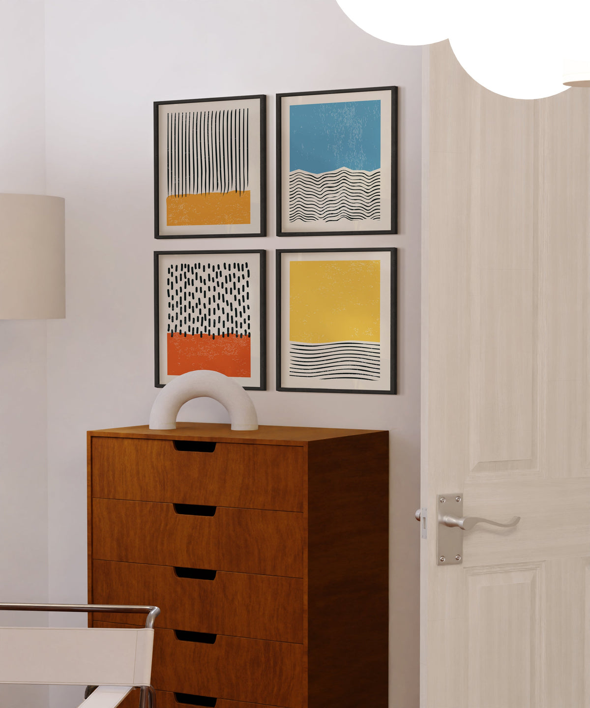 11x14 in, Set of 4, Black Oak Frame, photo 5 of 6