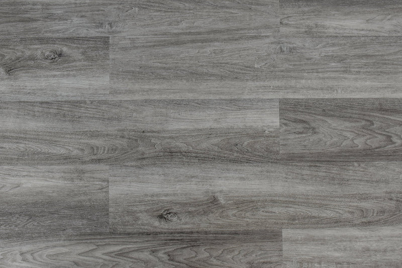 Seville SPC Embossed 9"x60" Vinyl Flooring 6mm - Midnight Gray