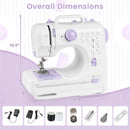 Sewing Machine and Table Set with Charging Station Folding Craft Desk and Beginner Sewing Machine by LJGDeals