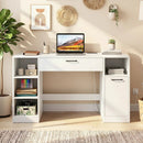 Sewing Table with Power Outlets and Storage Drawers by DirectDeals