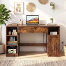 Sewing Table with Power Outlets and Storage Drawers by LJGDeals