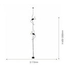 GobekUsa Adjustable Pendant Lamp for Bedroom and Living Room décor