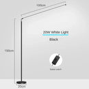GobekUsa LED Floor Lamp: Super Bright Minimalist Reading Fixture for Living Room and Bedroom