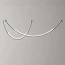 GobekUsa Designer Arc Line Restaurant Lighting Chandelier