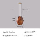 GobekUsa Japanese Style Wood Pendant Lamps: Timeless Elegance for Your Living Space