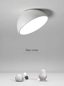 GobekUsa LED Semicircular Ceiling Light for Bedroom, Aisle, Balcony - Modern & Creative Lighting Fixtures