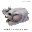 GobekUsa Animal Resin Sculpture Footstool Seat - Creative Cartoon Statue Chair Stool