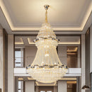 GobekUsa Light Luxury Crystal Chandelier - Post-modern Bedroom Dining Room Living Room Elegant Design