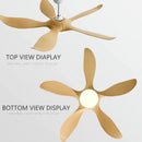 GobekUsa 52" Ceiling Fan with LED Light & Remote Control