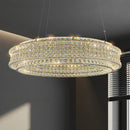 GobekUsa K9 Crystal Luxury Chandelier for Restaurant Bar Hotel LED Lamps