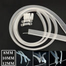 GobekUsa 12mm LED Silicone Tube Waterproof Strip Light Channel Diffuser for Flexible Lighting