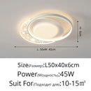 GobekUsa LED Round Ceiling Light – Modern Nordic Indoor Lamp for Living Room, Bedroom, Dining Room