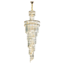 GobekUsa Crystal Chandelier | French Simple Design for Dining Room, Living Room, and Master Bedroom