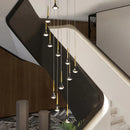 GobekUsa Elegant Horn-Shaped Chandelier for Living Room and Bedroom