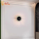 GobekUsa LED Aluminum Wall Lamp: Modern Minimalist Art Decor for Living Bedroom Hotel