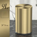 GobekUsa 9L Stainless Steel Gold Dustbin