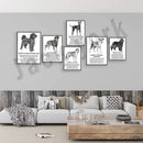 GobekUsa Dog Breed Poetry Poster Collection: Vizsla, Pomeranian, Manchester Terrier, and More