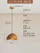 GobekUsa Japanese Resin Pendant Lights for Dining Room Home Decor - Creative Luminaire Suspendu