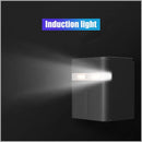 GobekUsa Induction Light Toilet Paper Holder with Storage Rack