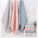 GobekUsa Cotton Waffle Towel Bath Set for Adults & Children - 70*140cm & 34*74cm