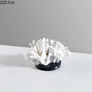 GobekUsa Coral Resin Sculpture: Modern Desk Decor & Artwork Crafted Landscape Ornaments