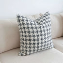 GobekUsa Houndstooth Crochet Cushion Cover Nordic Minimalist Throw Pillow
