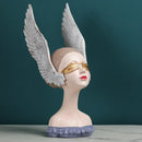 GobekUsa Angel Girl Statue with Dreams, Room Decor Sculptures, Birthday Gift