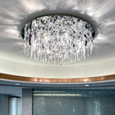 GobekUsa Crystal Ceiling Lamp: Luxury Modern LED Ceiling Light for Home Indoor Lighting