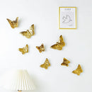 GobekUsa Golden Butterfly Wall Decoration Set