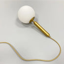 GobekUsa Gold Glass Ball Pendant Lamp for Luxurious Dining Room & Bedroom Decor