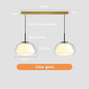 GobekUsa Glass Jelly Pendant Lamp - Minimalist Luxury Design for Home Living Room