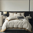 GobekUsa Jacquard Bedding Set - Lyocell Cotton Bed Linens, Sheet, Pillowcase, Quilt Cover