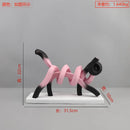 GobekUsa Abstract Cat Sculpture: Resin Handicrafts for Children's Room Decor